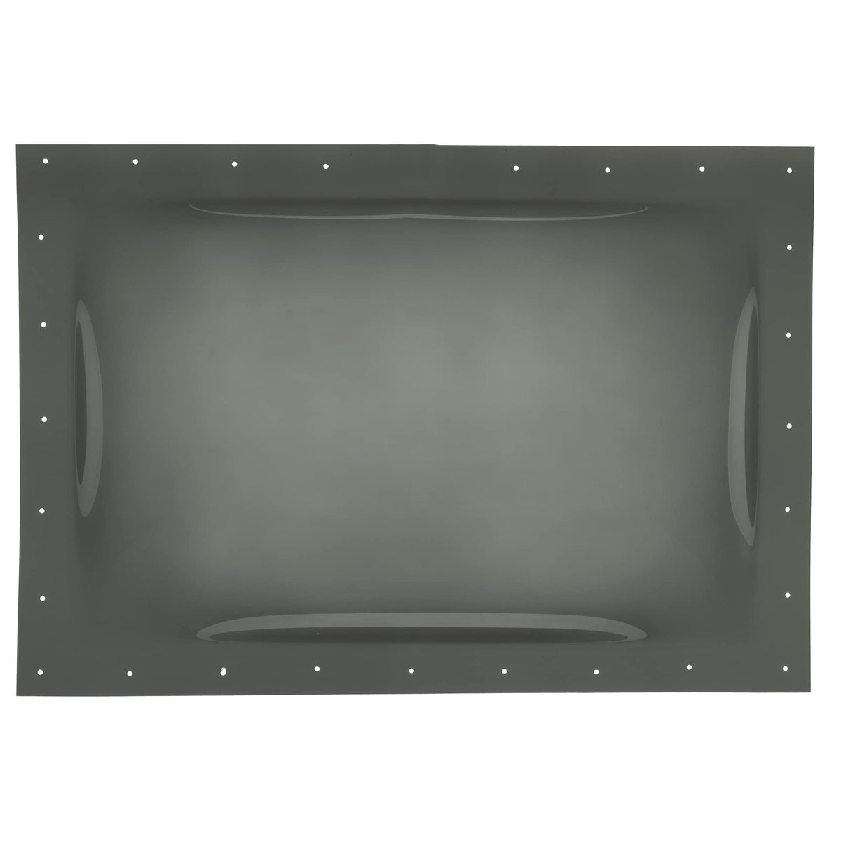 RV Skylight Outer Dome | 14" x 22" Universal Outer Skylight | Bubble Style (Smoke)