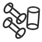 3pcs Silicone Seal Rings for Ice Cream Maker Replacement Parts