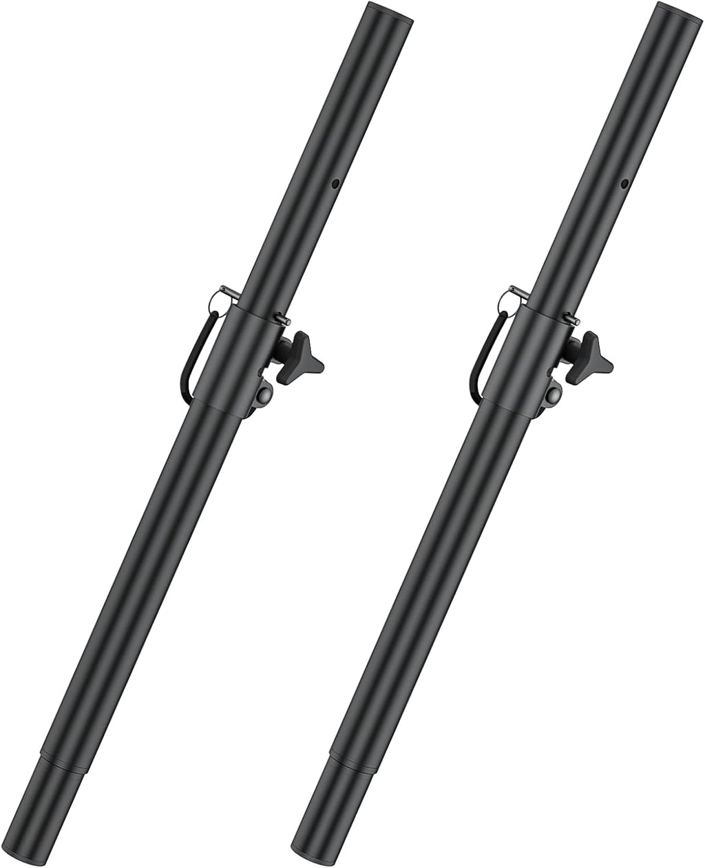 Heavy-Duty Speaker Pole for Subwoofer with Height Adjustable Subwoofer Pole Mounts Fits M20 Threaded Mount and 35mm