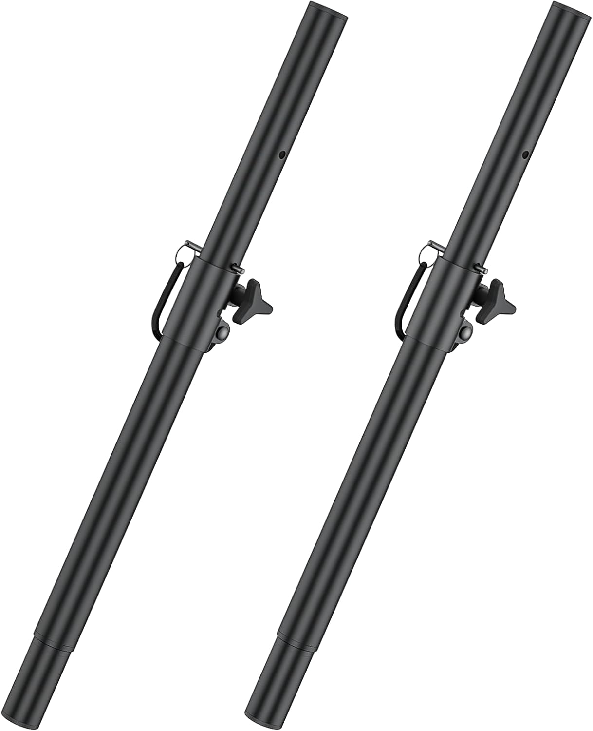 Heavy-Duty Speaker Pole for Subwoofer with Height Adjustable Subwoofer Pole Mounts Fits M20 Threaded Mount and 35mm