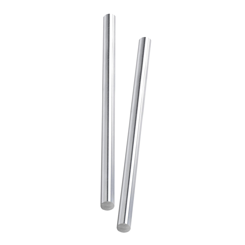 XIKE 8x200mm Hardened Chrome Linear Motion Rod H8 Tolerance (2 Pack)