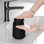 Matte Black Foaming Hand Soap Dispenser Plastic