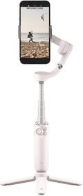 OM 5 Smartphone Gimbal Stabilizer, 3-Axis Phone Gimbal, Built-In Extension Rod, Portable and Foldable, Android and