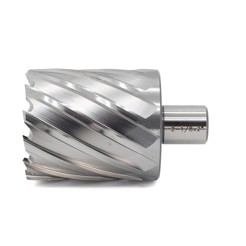 OSCARBIDE 2-1/8" x 2" HSS Annular Cutter 3/4" Weldon Shank Mag Drill Bit