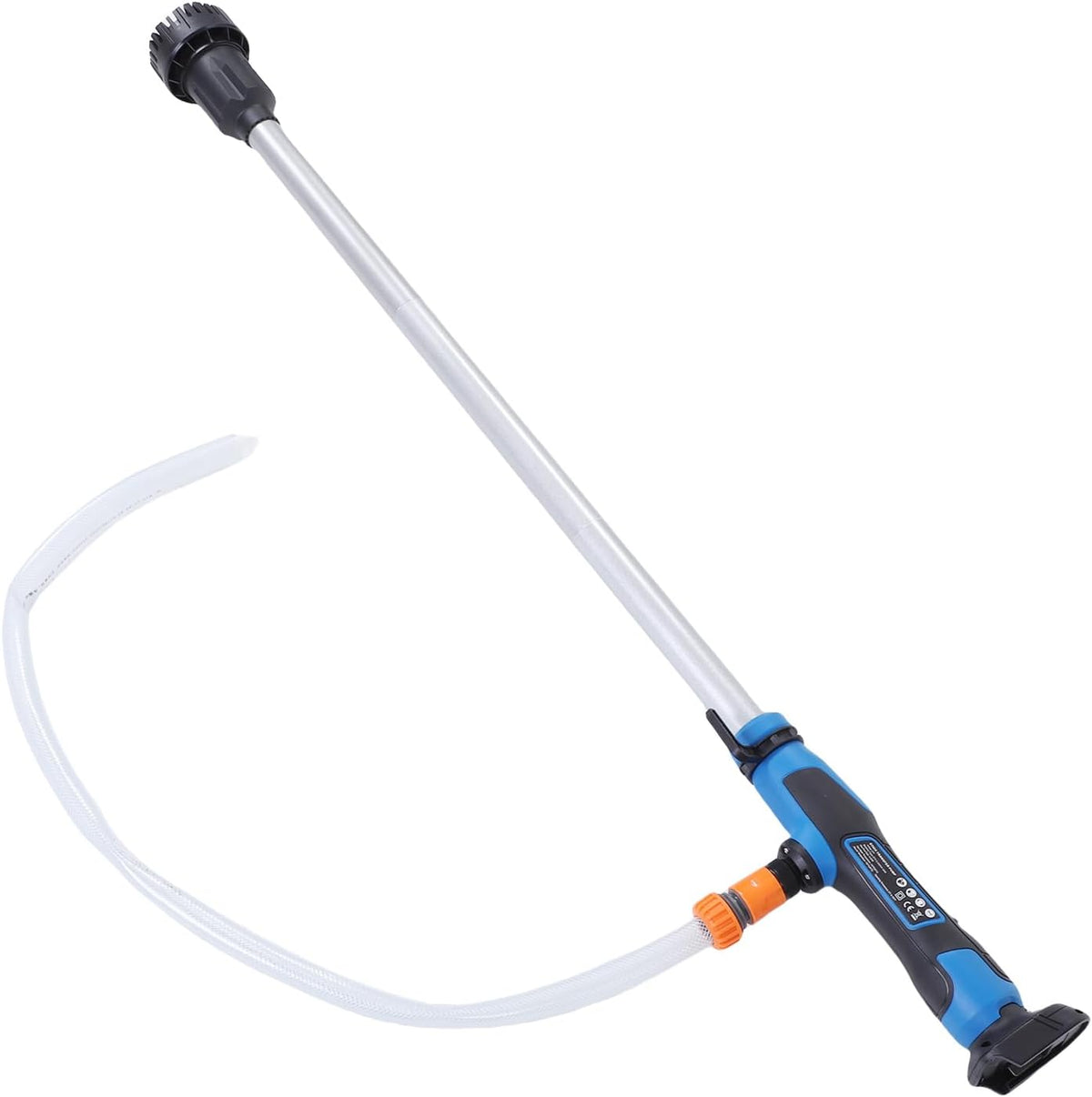 Cordless Stick Water Transfer Pump, 36LPM Rate, 36.2 Inch Pumping Depth, Battery Powered IPX8 Portable Handheld Pump