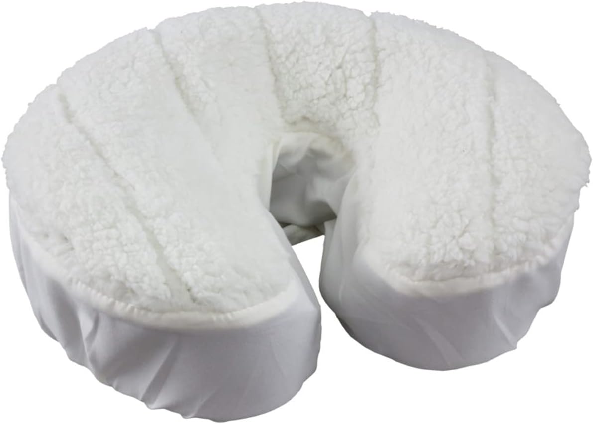 Abundance Deluxe Quilted Fleece Massage Table Pad Set. Includes Face Cradle Cover & Table Pad. Microfiber Fleece is