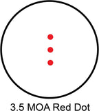 Red Dot Sight – Compact Optical Sight with Adjustable Brightness – Durable, Waterproof, Lightweight Design