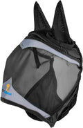 FlyGuard Pro Fine Mesh Fly Mask with UV Protection Jet/Full/Ears