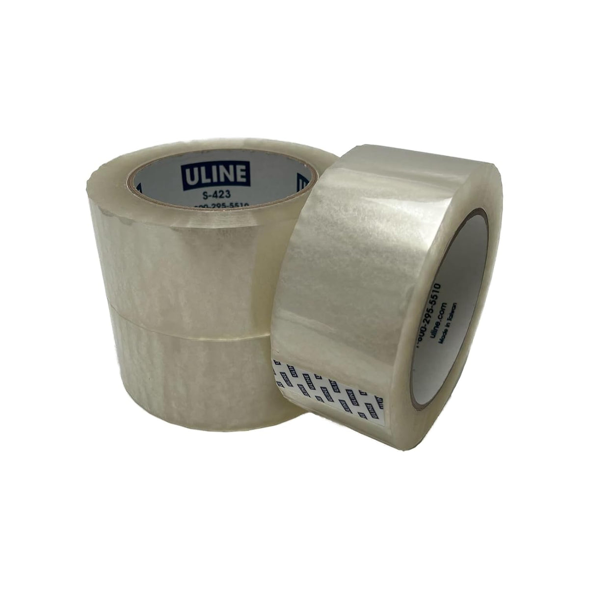 2 Mil Clear Packing Tape, 2" x 110 yds | Part # S-423 (3 Rolls)