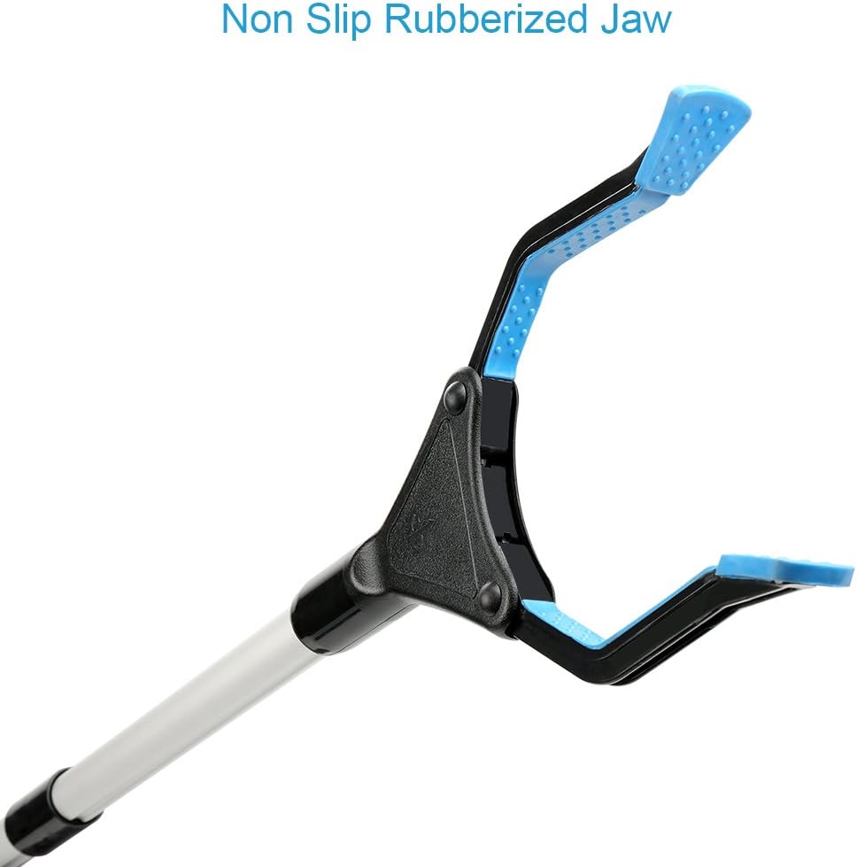 Grabber Reacher Tool, 32" Grabbers for Elderly, Lightweight Extra Long Handy Trash Claw Grabber, Mobility Aid