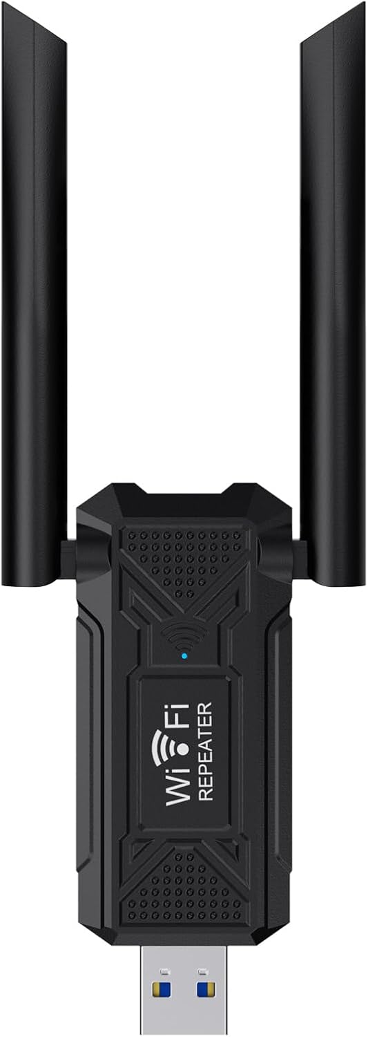 USB WiFi Extender Signal Enhancer, Suitable for Home WiFi repeaters, 2.4GHz Wireless WiFi Enhancer, one Click Easy Setup