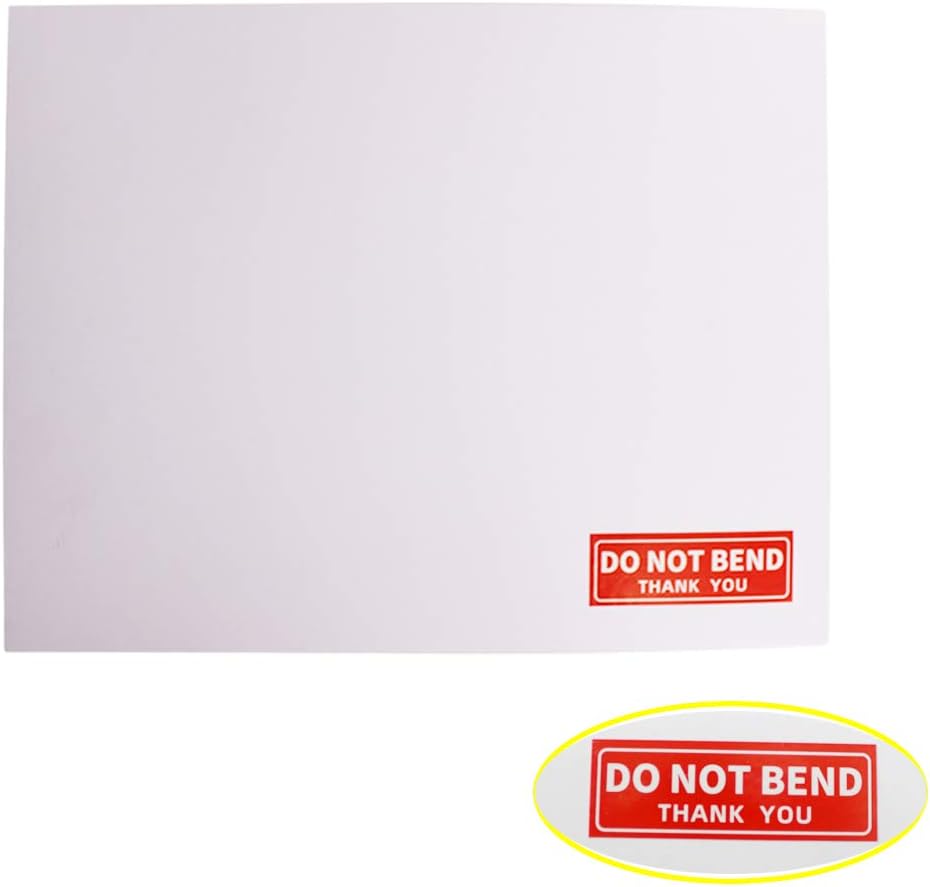 100 Pack 9X12 inch Self Seal Photo Document Mailers Stay Flat White Cardboard Envelopes White Photography Mailersfor