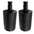 2pcs Top Upper Carrier Roller Compatible for Yanmar Mini Excavator VIO55-6A