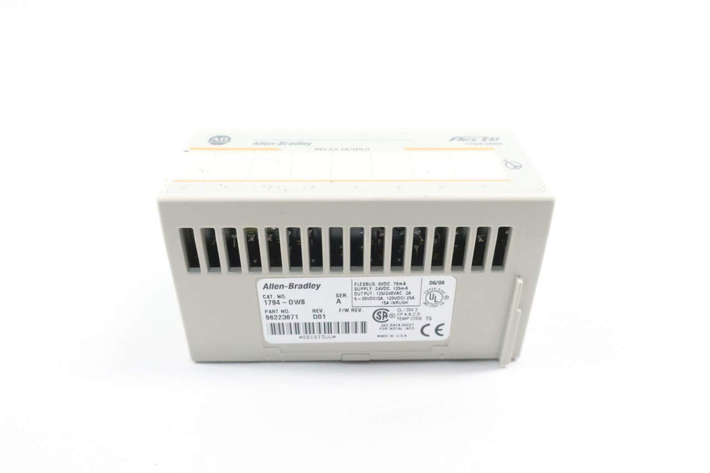 ALLEN BRADLEY 1794-OW8 PLC MODULE