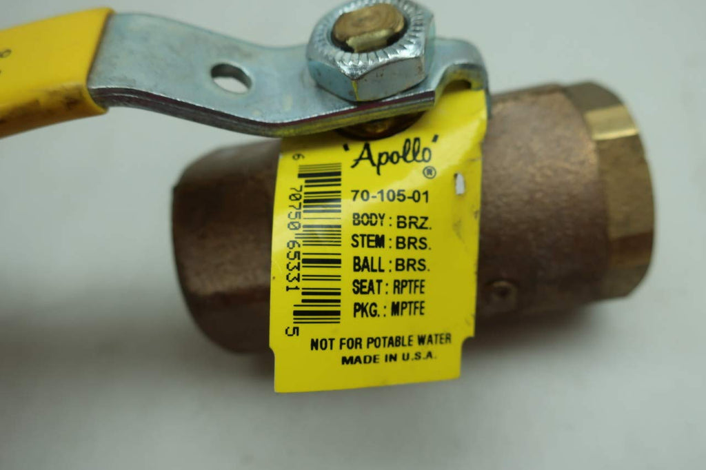 APOLLO 70-105-01 600CWP Manual Bronze Ball Valve 1IN NPT D661222
