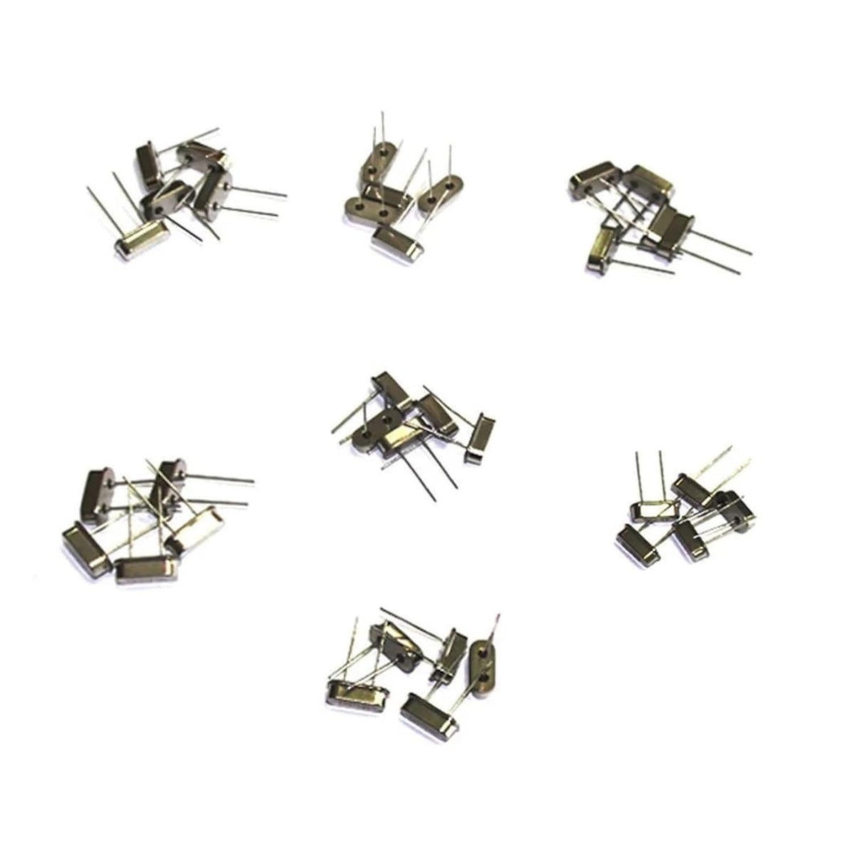35pcs/Lot Crystal Oscillator Electronic Kit, HC-49S 7 Kind DIP Quartz