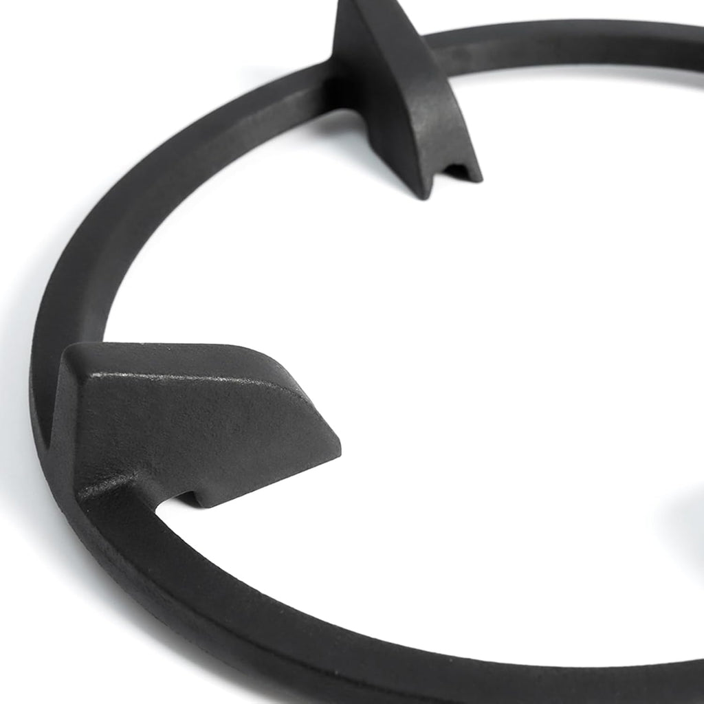 Wok Ring, 9 Inch Wok Support Replacement Part for Samsung Gas Stove Replacement Parts for GE Cooktop Range Parts Cast Iron Stand Kitchenaid Whirlpool Wok Stand Adapter for Gas Stove Holder Accessories