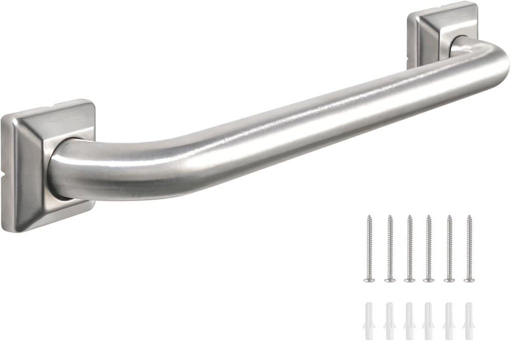 Bathroom Grab Bars Stainless Steel Handrail ADA Compliant 500lbs bathtubs and Showers Toilet Handle Safety for
