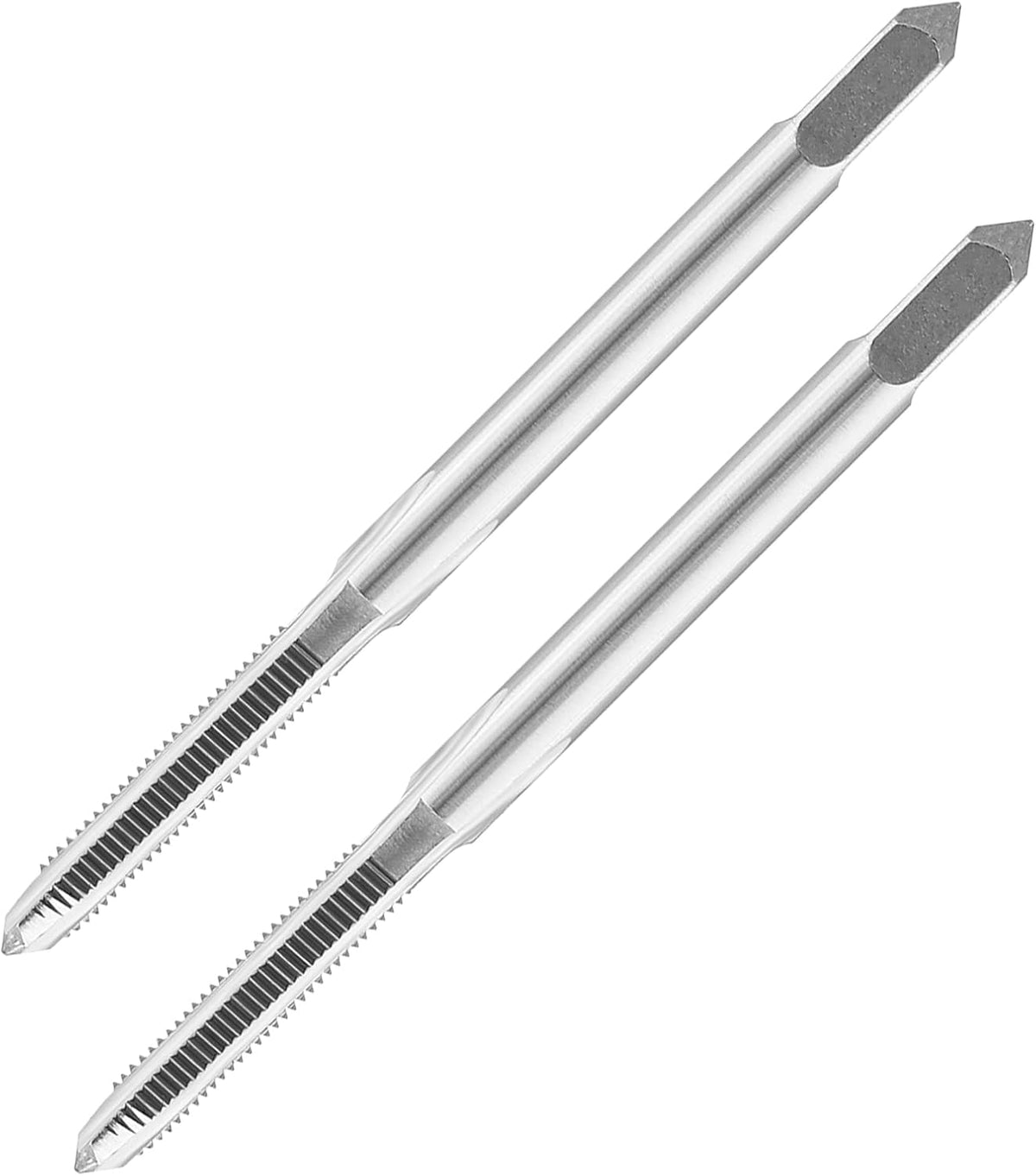 2 PCS M3x0.5 Machine Tap, HSS Thread Tool for Metal Cutting