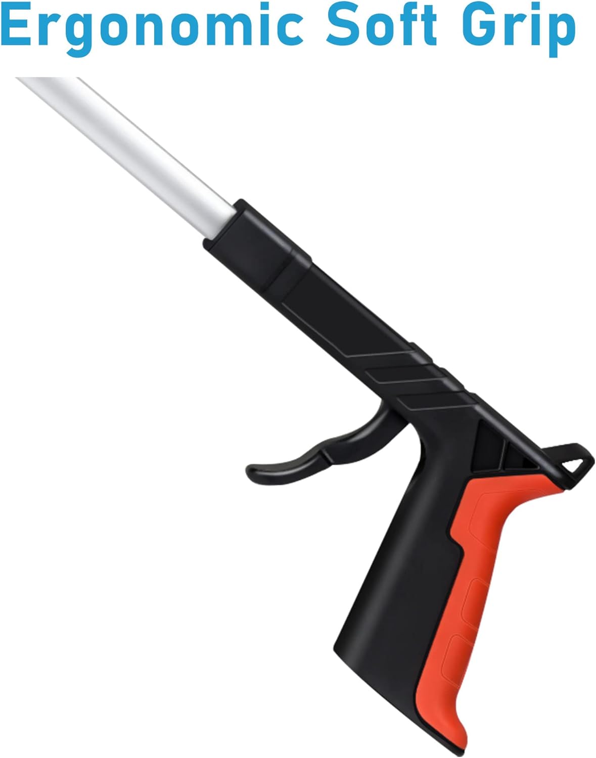2025 Upgrade Grabber Reacher Tool, 360° Rotating Head, Wide Jaw, 32" Foldable, Lightweight Trash Claw Grabbers for