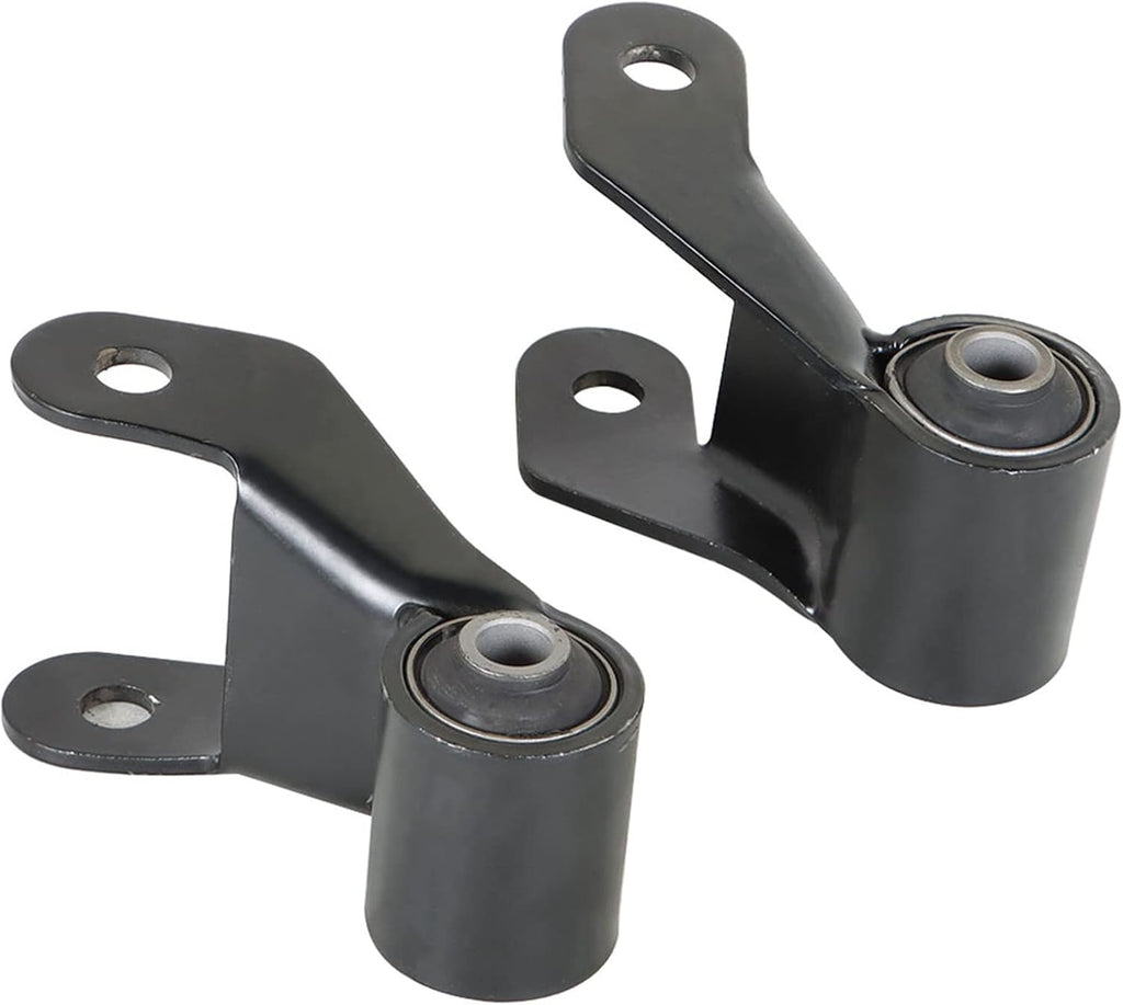 labwork Leaf Spring Rearward Shackle Bracket Kit Replacement for Chevy Avalanche Silverado Suburban Replacement for GMC Sierra Yukon 2000-2013 722-029