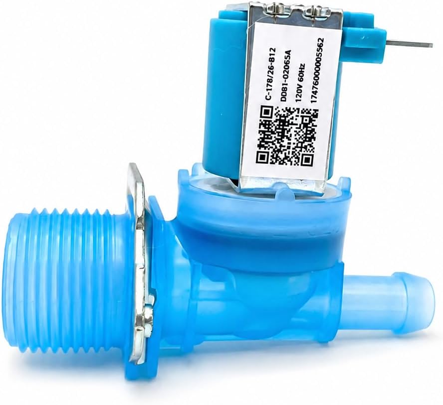 DD81-02065A Dishwasher Water Inlet Valve Compatible with Samsung Dishwasher
