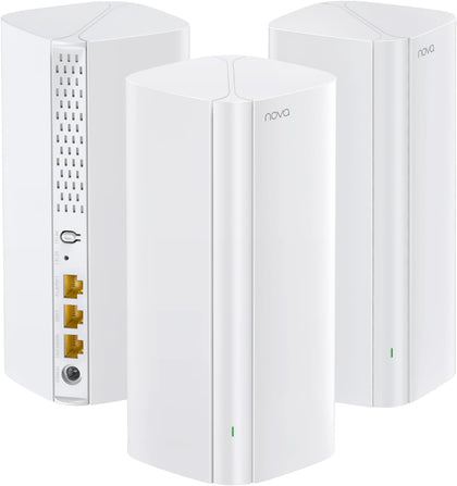 AX3000 WiFi 6 Mesh System Nova MX12– Whole Home Mesh WiFi Coverage up to 7,000 sq. ft., Dual-Band WiFi Mesh Network