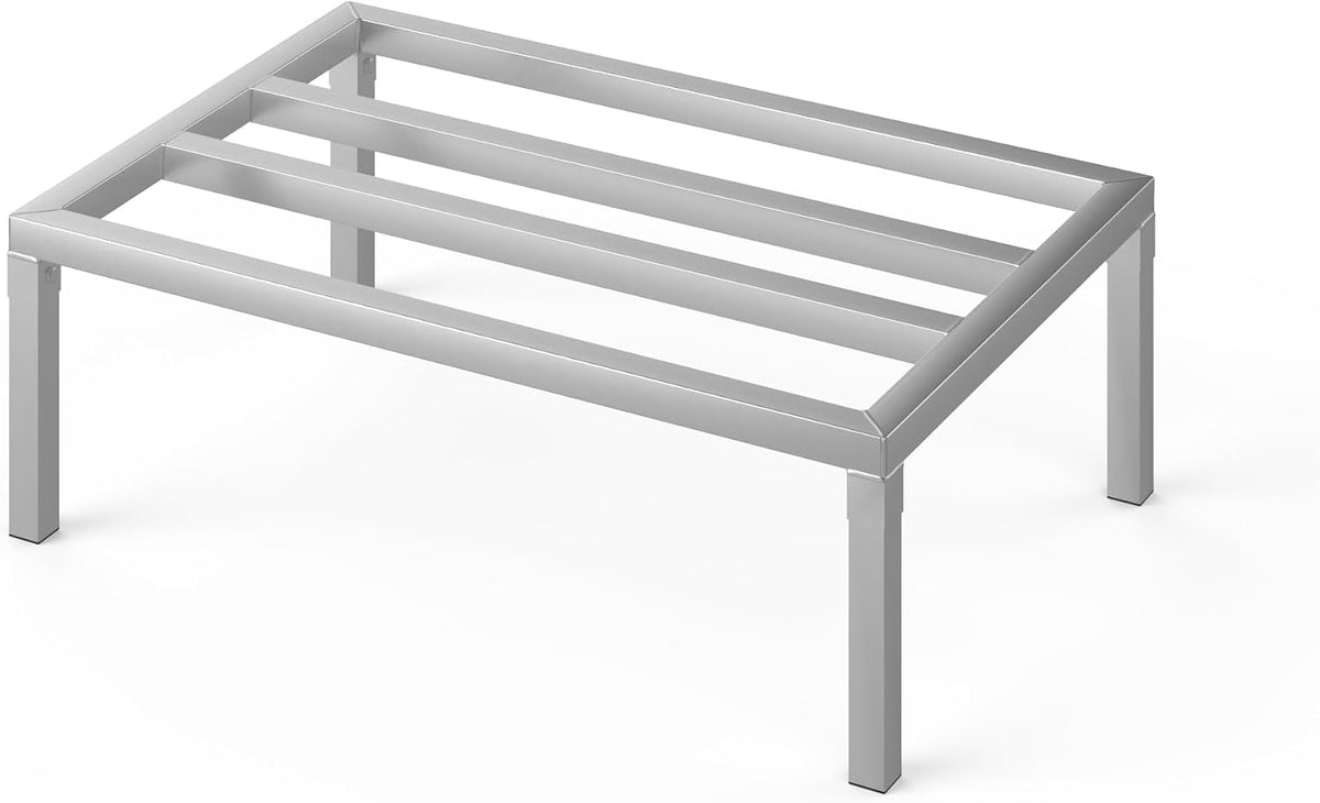 Aluminum Dunnage Rack 36" x 24" | 12" Off The Floor | 1200 Lbs Capacity