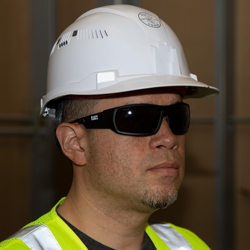 60471 Safety Glasses, ANSI Z87.1+ Pro Full Frame Gasket Safety Glasses, Gray Lens, UV Protection, Anti-Fog, Scratch