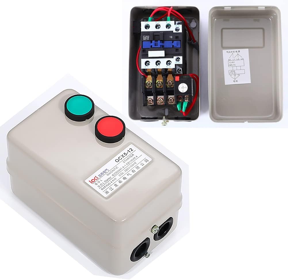 Magnetic Motor Starter 3 Phase/Single Phase 7.5 Hp 220V Industrial Control