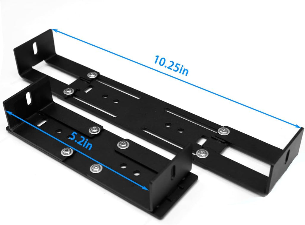 Adjustable Mailbox Bracket,Carbon Steel,Adjustable Design(fits mailboxes with 5-1/4" to 10-1/4"Wide Floor)