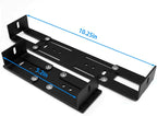 Adjustable Mailbox Bracket,Carbon Steel,Adjustable Design(fits mailboxes with 5-1/4" to 10-1/4"Wide Floor)
