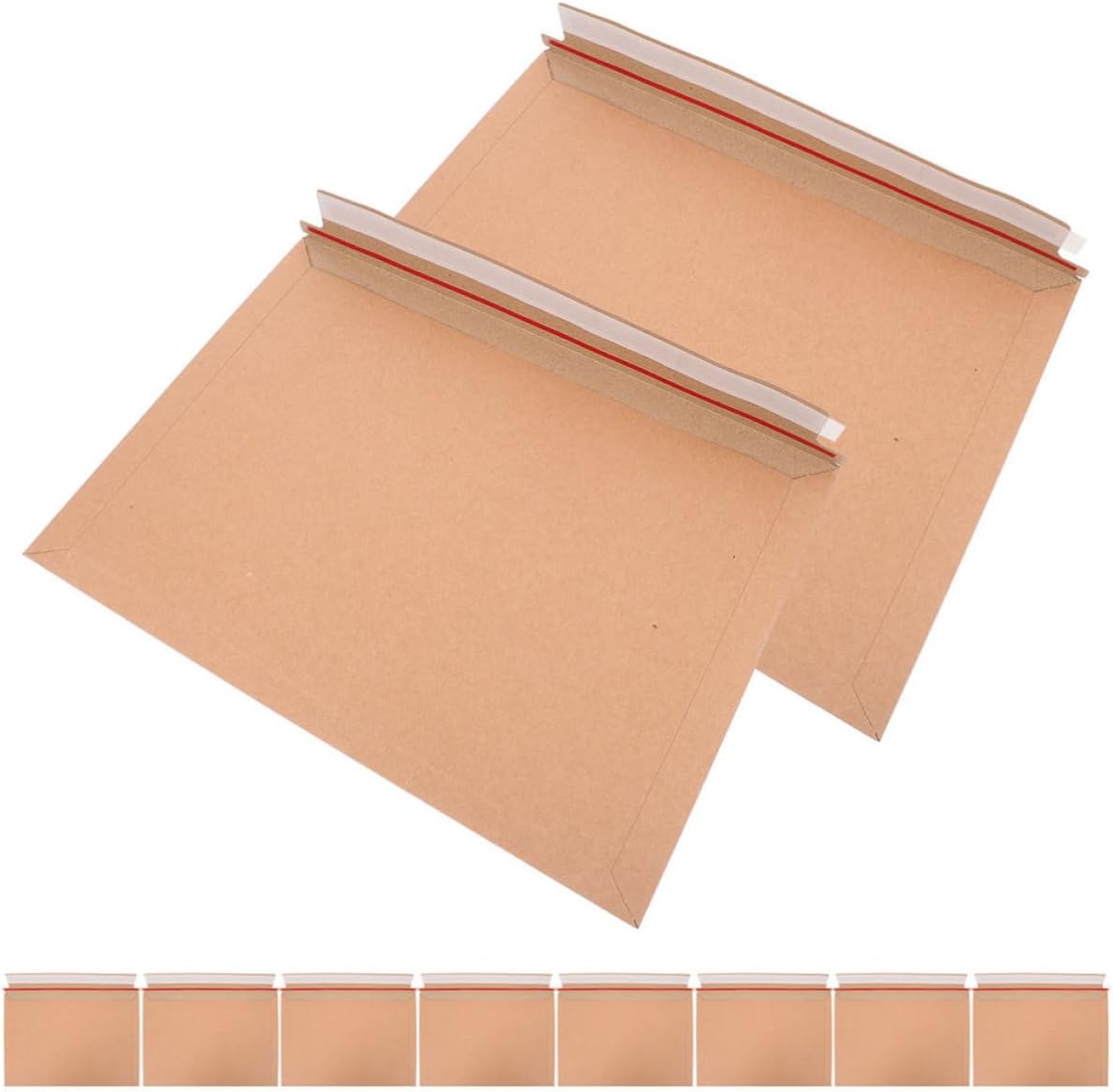 Self Seal Photo Document Mailers Rigid Cardboard 25pcs