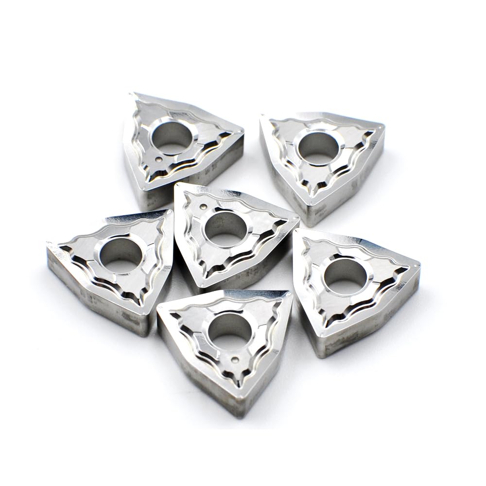 WNMG432 (WNMG080408) Indexable Carbide Inserts for Aluminium, 10pcs