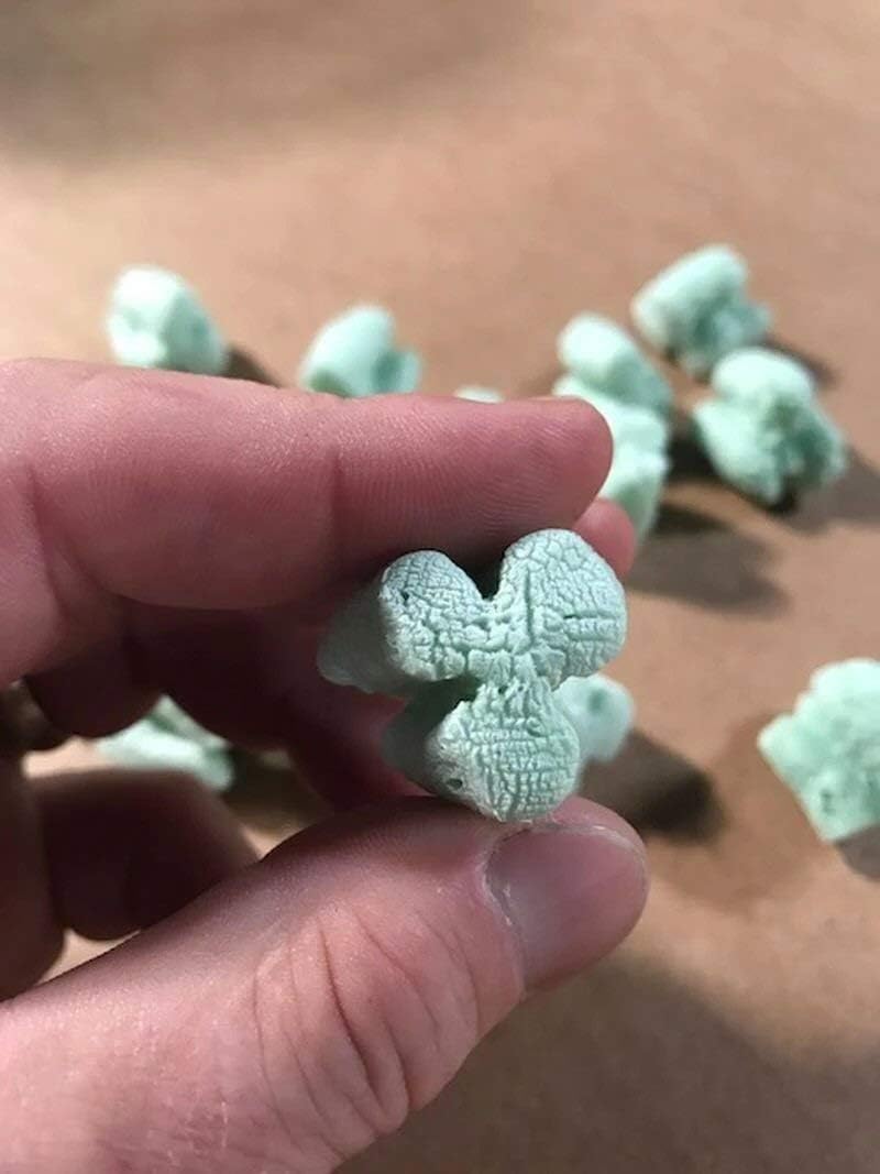 ! Brand FunPak Plant Based Biodegradable Packing Peanuts, 1.5 cu ft Bag, Compostable (Green Shamrocks)
