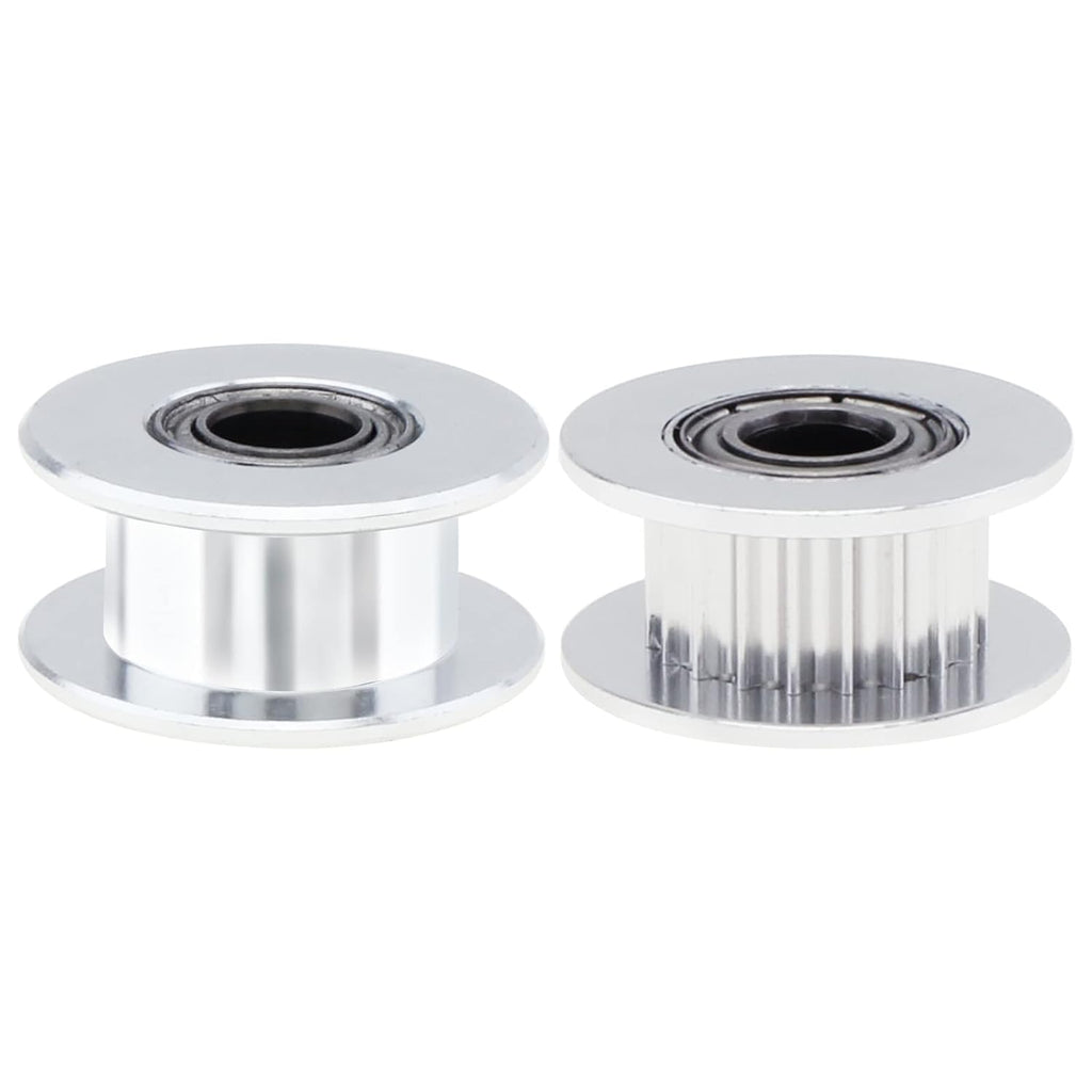 GT2 Timing Belt Idler Pulley, 20 Toothless, 5 mm Bore, for 6 mm Width Belt