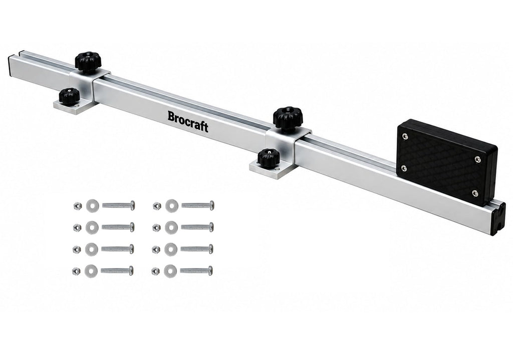 Brocraft Kayak Trolling Motor Mount, Gear Track & Direct Mount Motor Bracket, Marine-Grade Aluminum – for Parallel Tracks