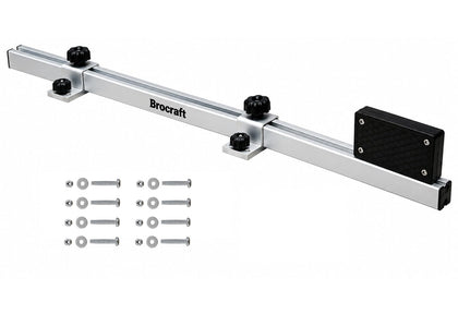 Brocraft Kayak Trolling Motor Mount, Gear Track & Direct Mount Motor Bracket, Marine-Grade Aluminum – for Parallel Tracks