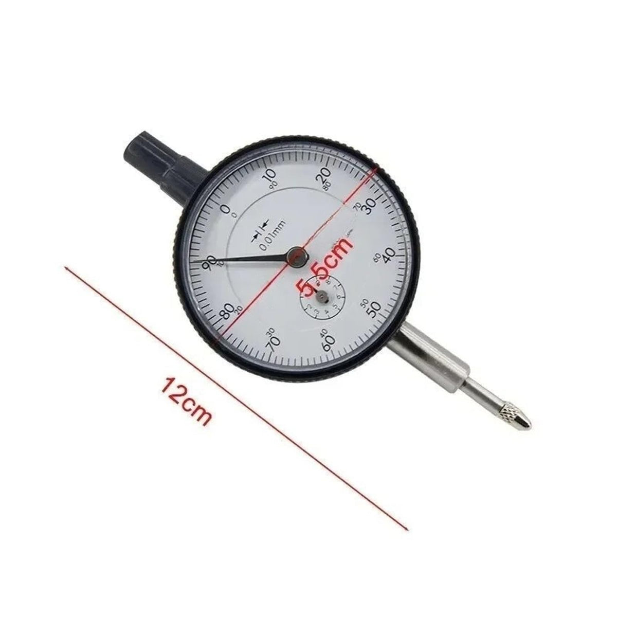 KLMSSOIAO Dial Indicator 2046S 10mm Gauge Multimeter Tools Gau