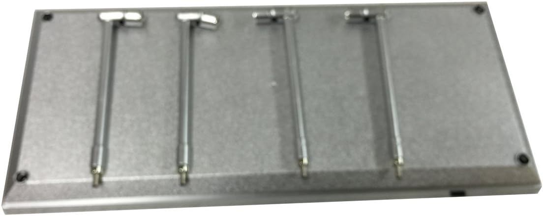Silver Collectible Display Show Case Illumicase+ with LED Lights for 1/64 1/43 1/32 1/24 1/18 Scale Models