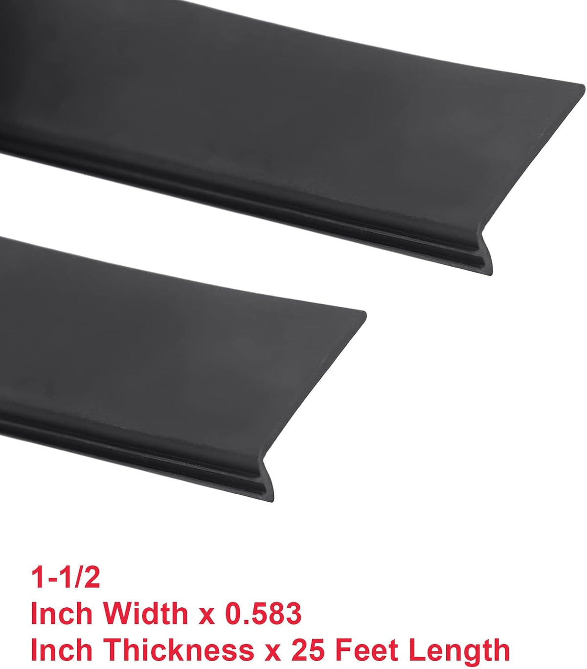 R854056 RV Slide Out Wiper Seal Black Rubber