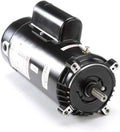 Century 2 HP Pool and Spa Pump Motor, Capacitor-Start/Run, 230V, 56C Frame Black SK1202-1 Each