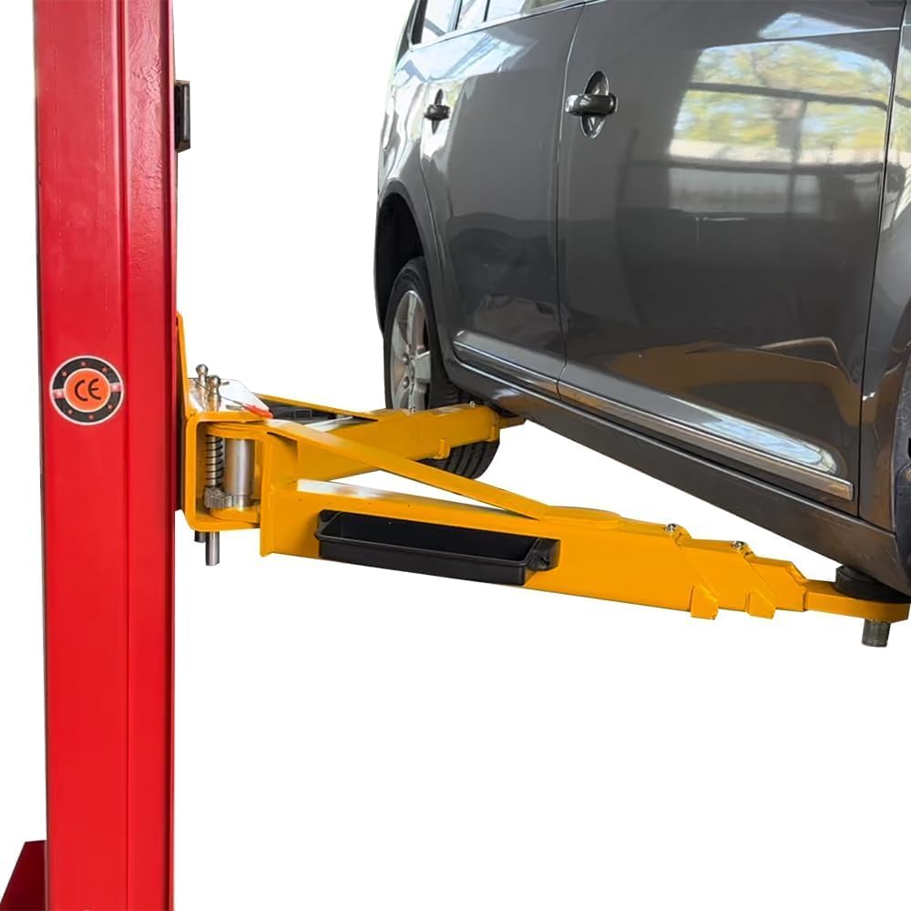 12000 lbs Extra Height 167inch 2 Post Lift Two Post Car Lift AK-M120 Auto Lift Car Lift Hoist 2 Post Car Lift (Extra