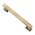 5" Brushed Antique Brass Cabinet Pulls 5 Pack, AL3061AB