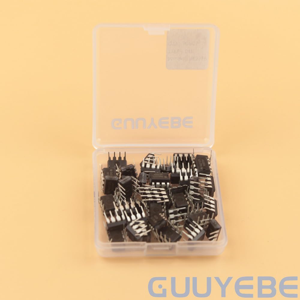 50Pcs NE555 Timer IC NE555P 555 DIP-8 Timing Integrated Circuits