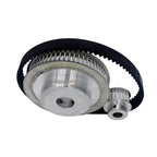HTD 5M Timing Belt Pulley 15mm Width 405mm Belt 60 Teeth 20Teeth 3:1 Ratio Synachronous Pulley 5mm 6mm 8mm 10mm 12mm 14mm 15mm 16mm 19mm 20mm 22mm 24mm 25mm Transmission Pulley (60T-24mm, 20T-15mm)