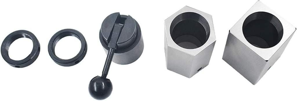 findmall 5C Collet Block Set Hex 5C-CB, Square Collets and Closer