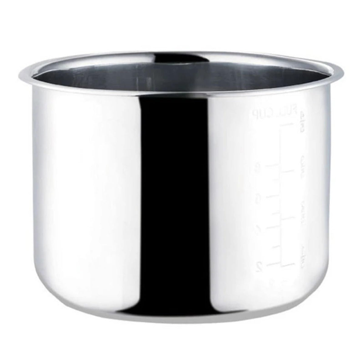 XFHDHR Power Cooker Stainless Steel Replacement Inner Pot Insert Liner Accessory Insert Liner XL 5 Quart Cooke