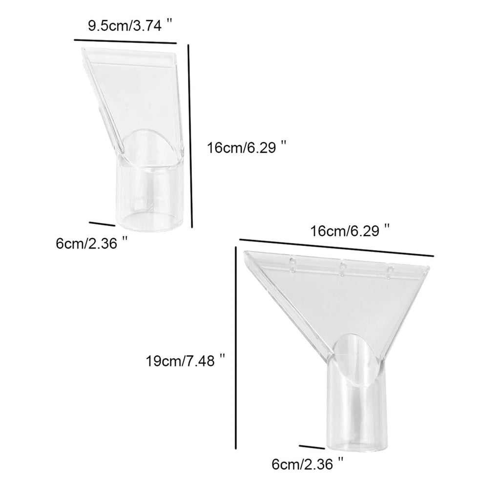 Compatible for Vacuums, 38mm Nozzle Set with Adapter for Carpets & Sofas(B)