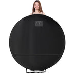 45 Inch Extra Large Tutu Garment Bag Waterproof Foldable, Black